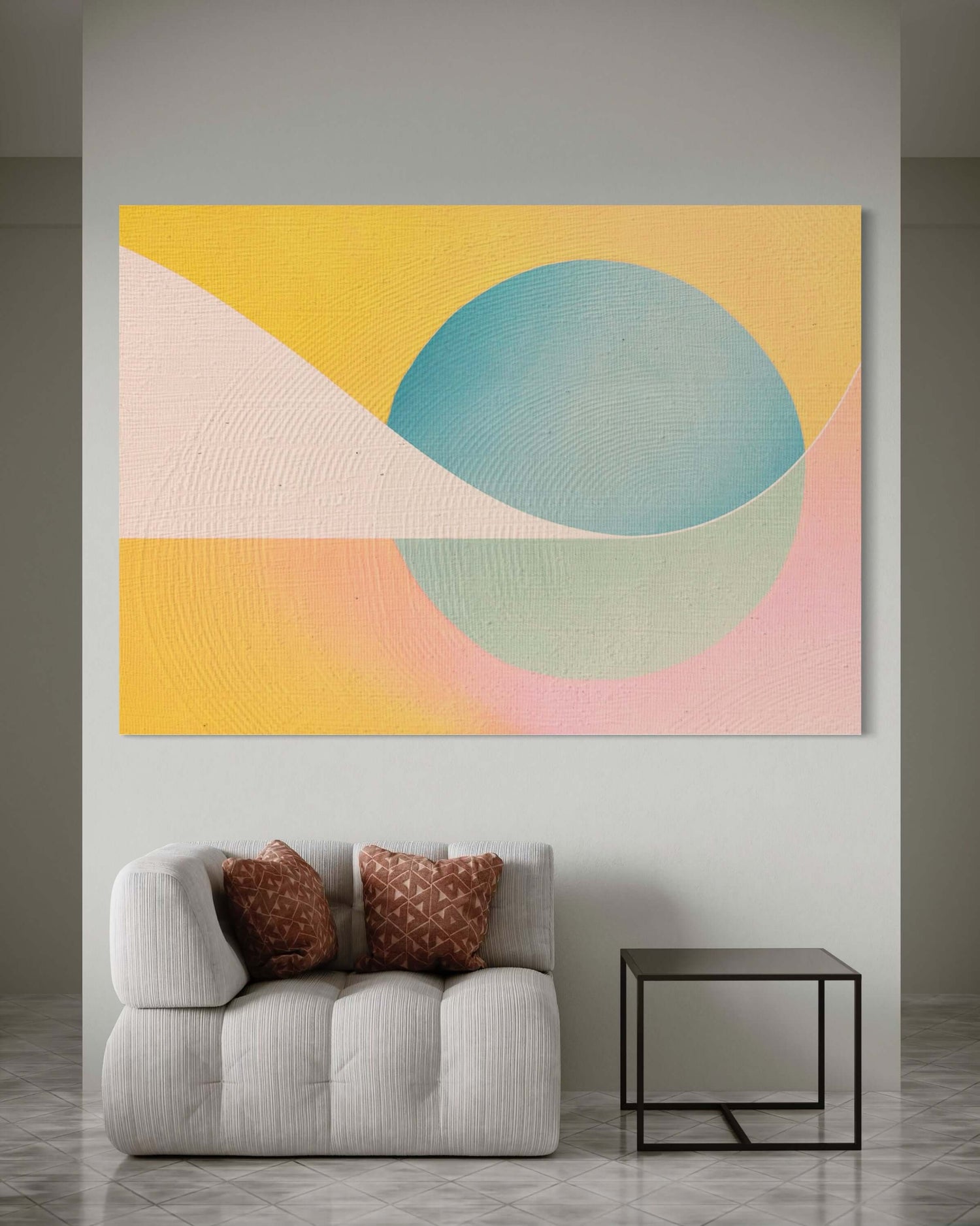 Recurring Theme 9 Pink Wall Art