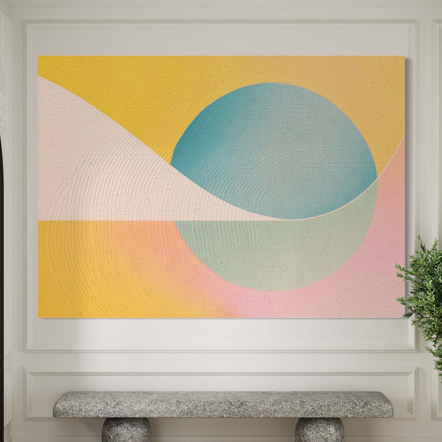 Recurring Theme 9 Pink Wall Art