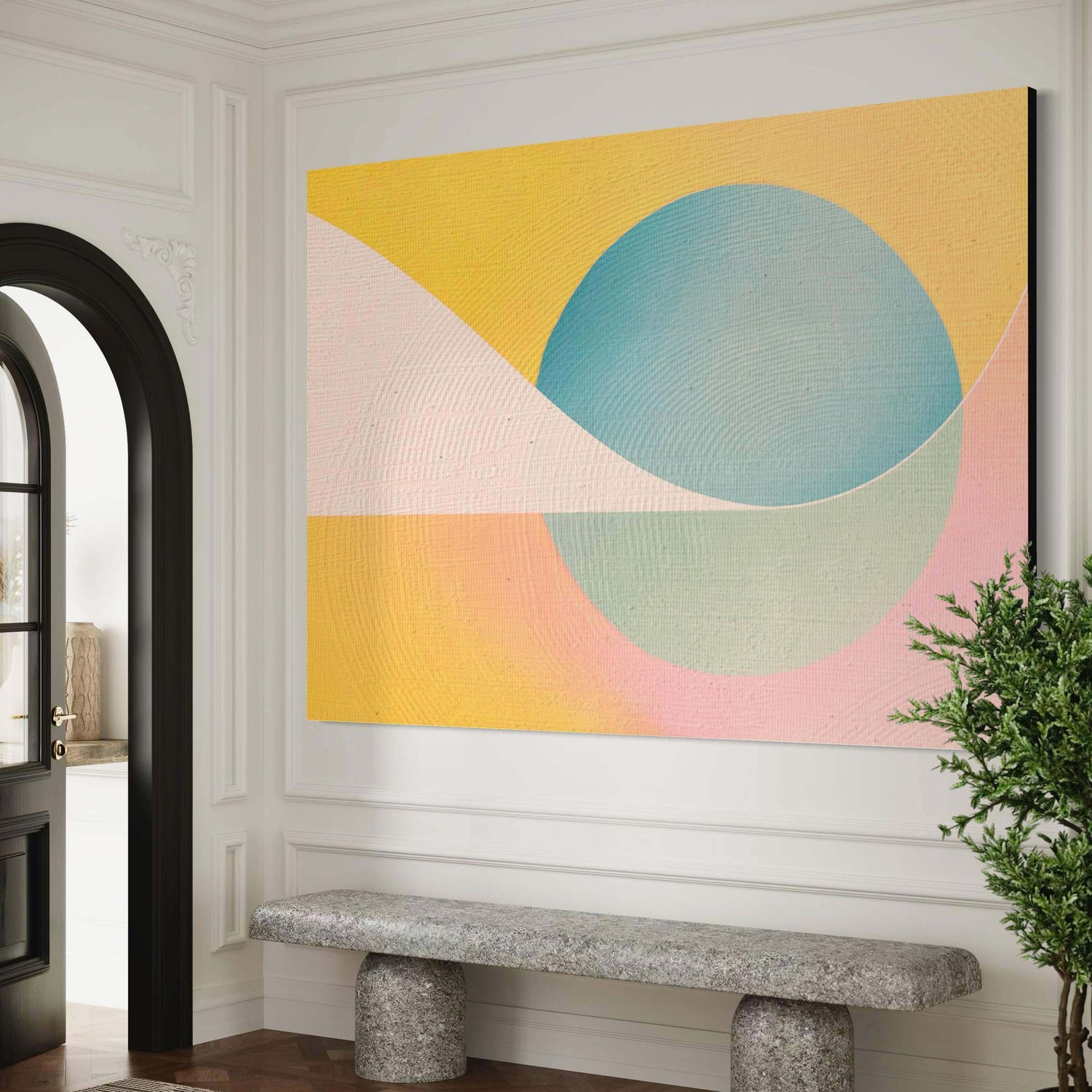 Recurring Theme 9 Pink Wall Art