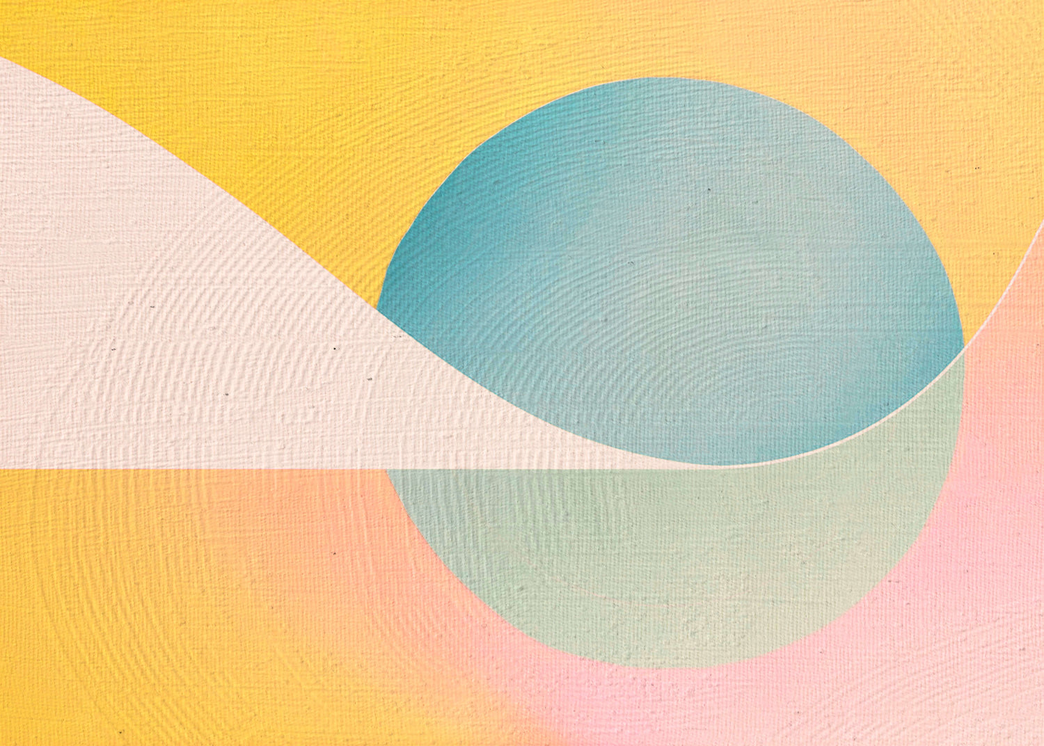 Recurring Theme 9 Pink Wall Art