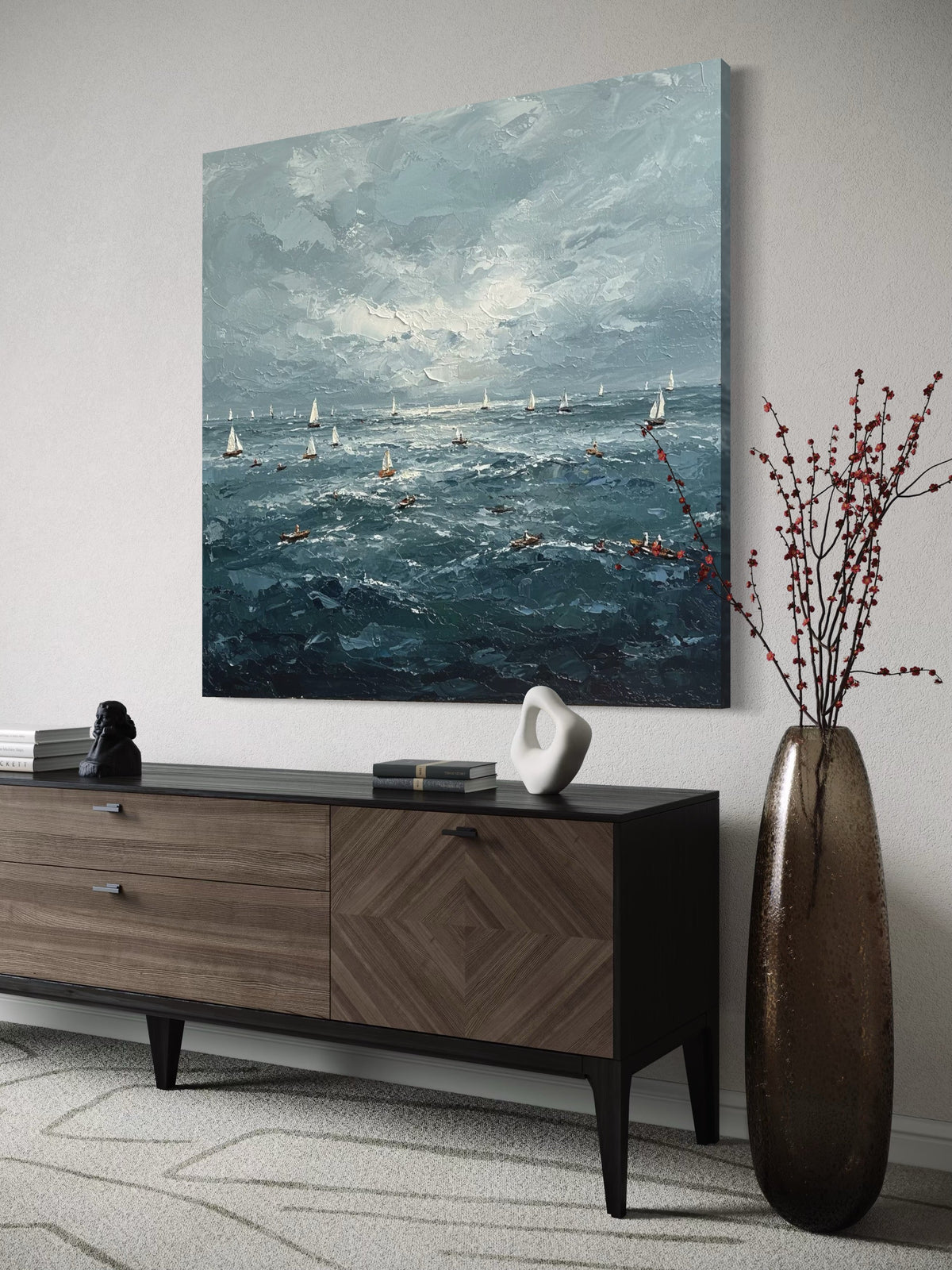Sailors’ Serenity - Hand Painting