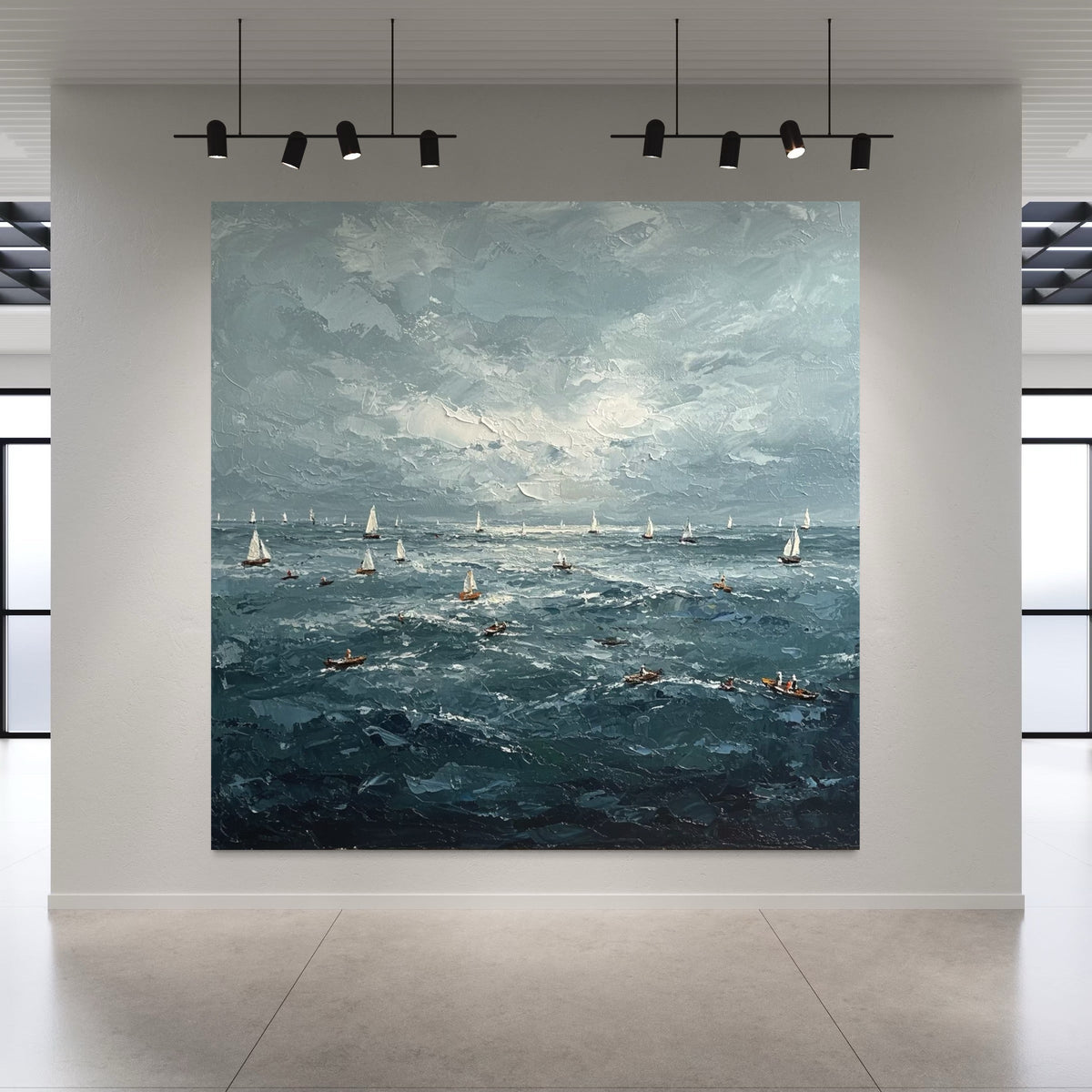 Sailors’ Serenity - Hand Painting