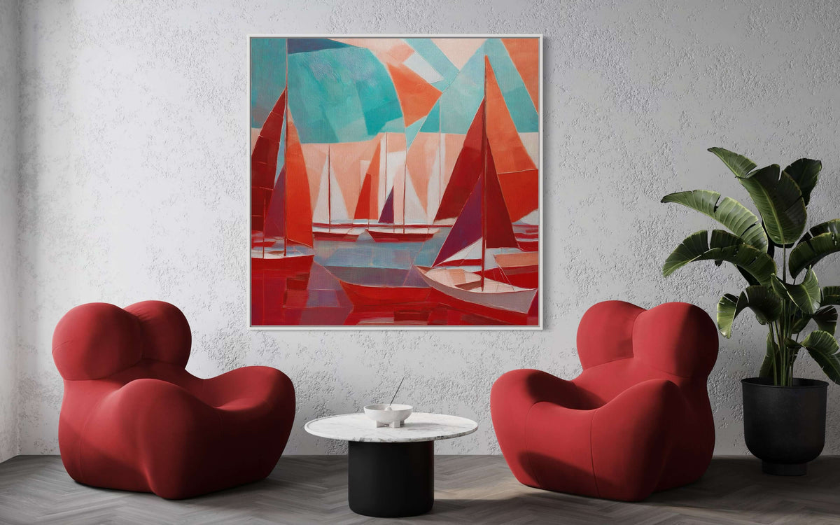 Scarlet Sails 1 - Hand Painting