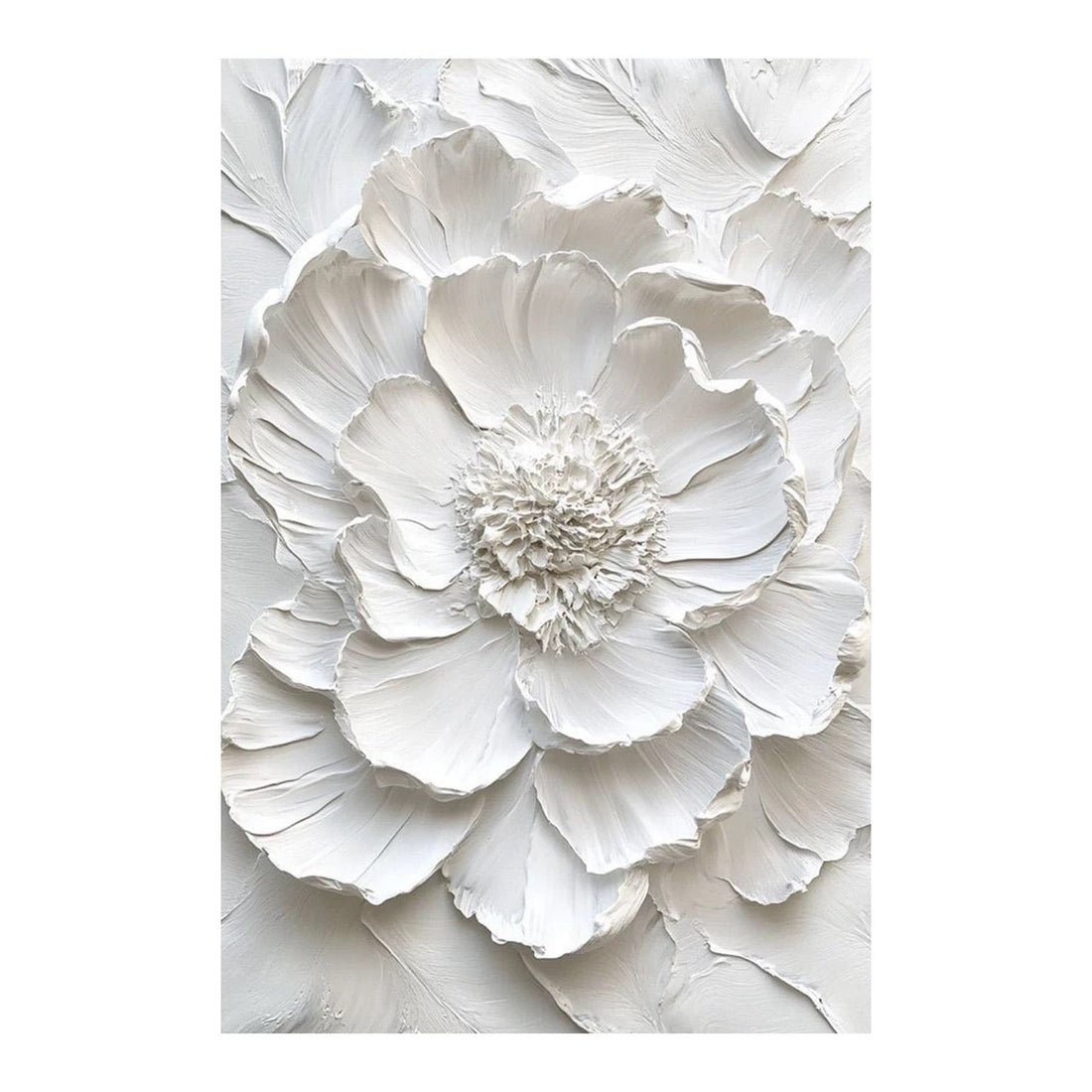 Sculpted Blossom - Hand Painting