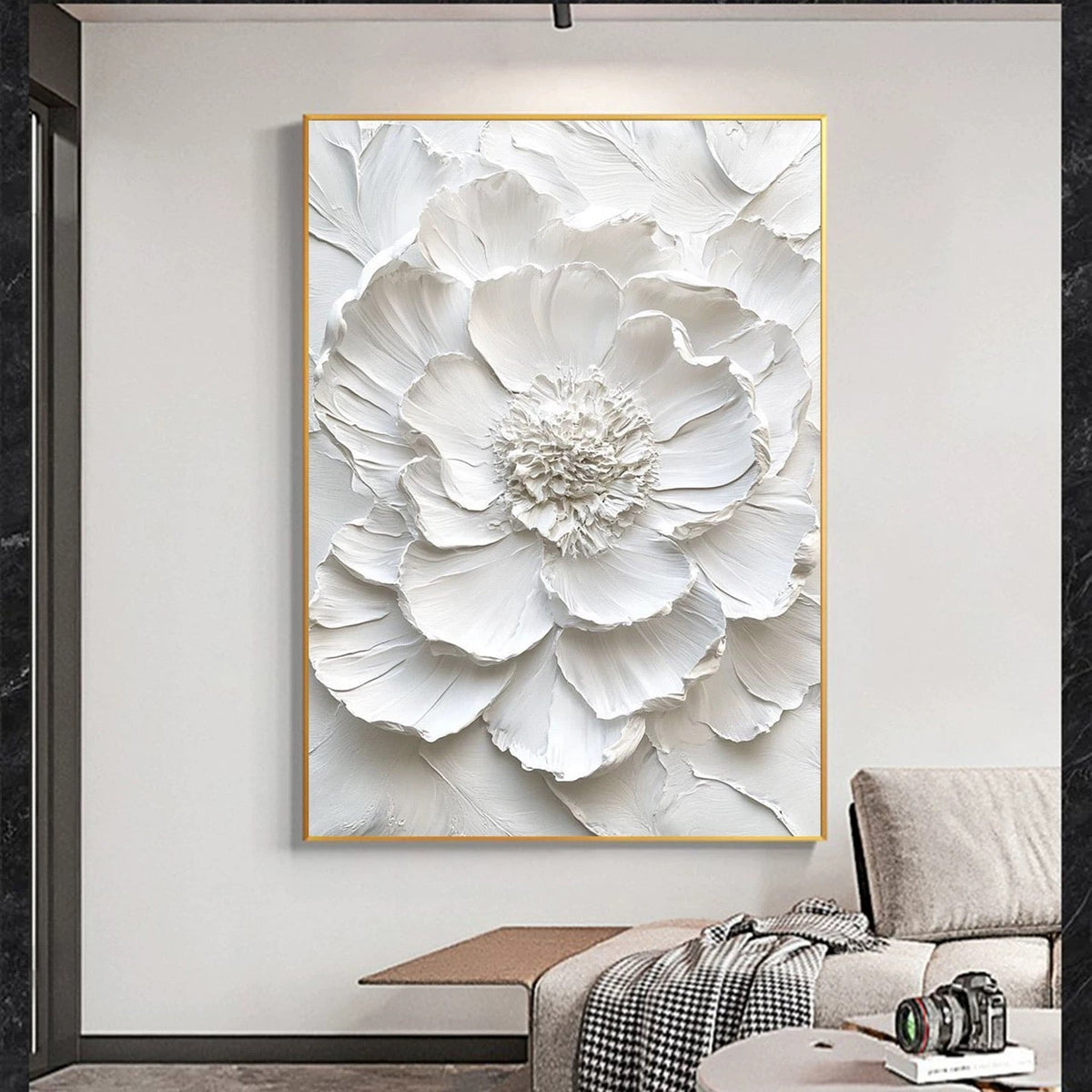 Sculpted Blossom - Hand Painting
