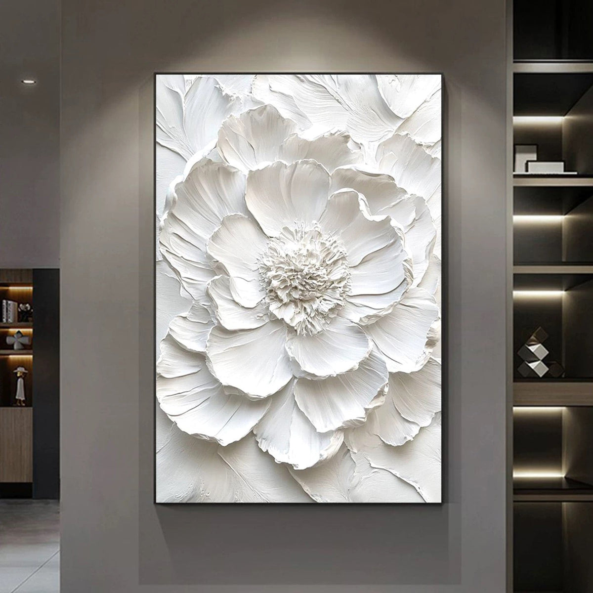 Sculpted Blossom - Hand Painting