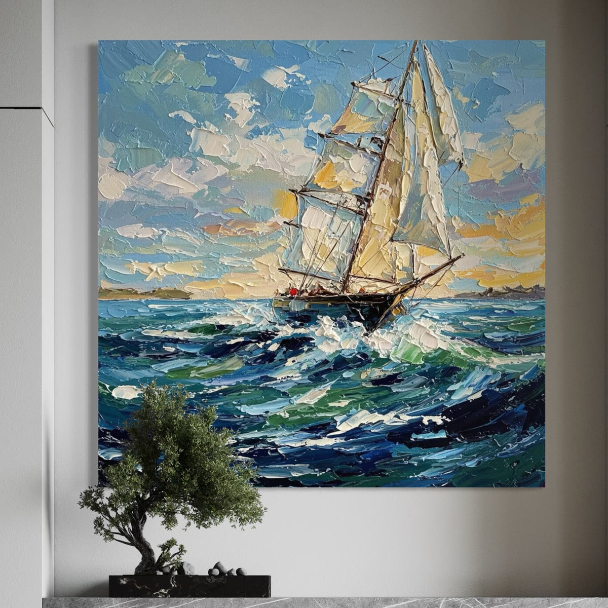 Seaborne Grace - Hand Painting