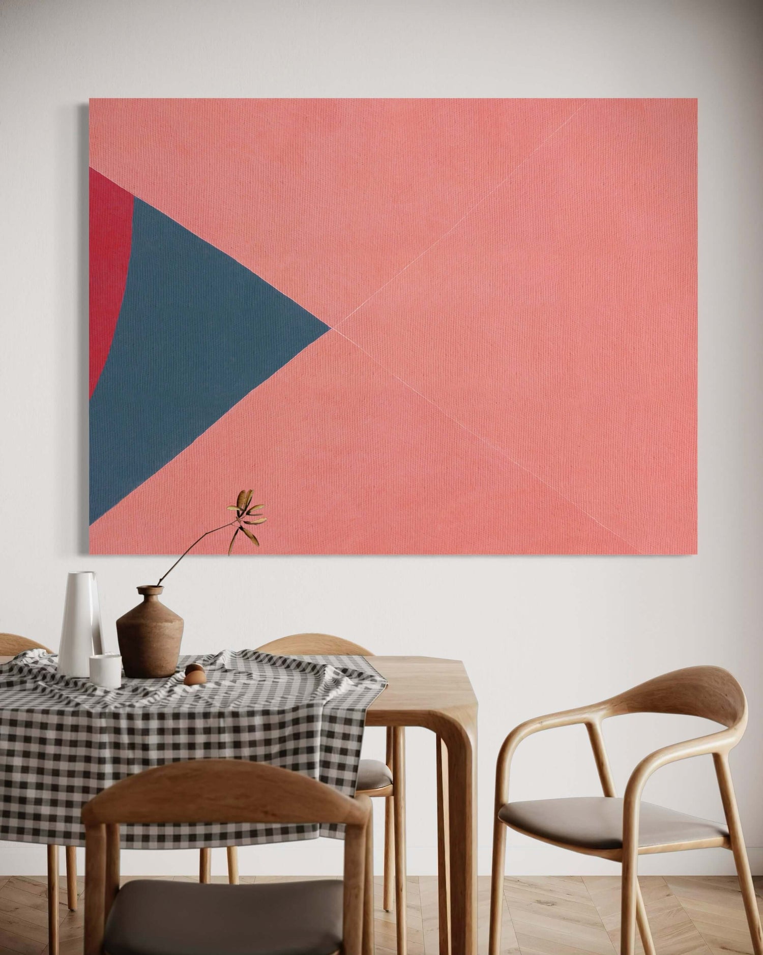 Simplified Fish 01 Mid Century Modern Art