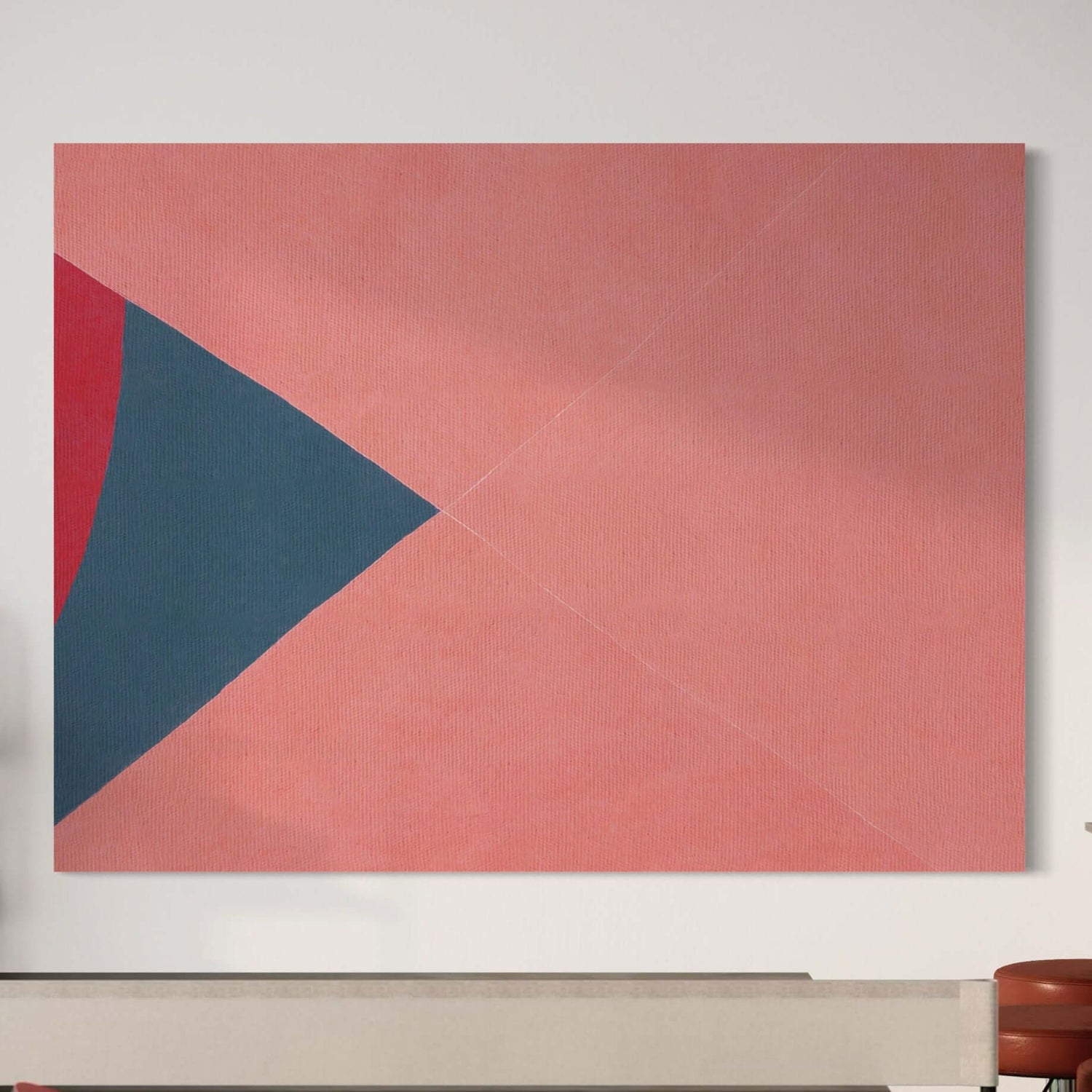Simplified Fish 01 Mid Century Modern Art