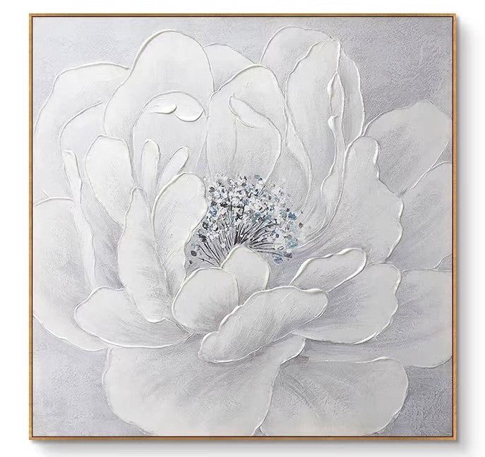 Soft Blossom Composition - Hand Painting
