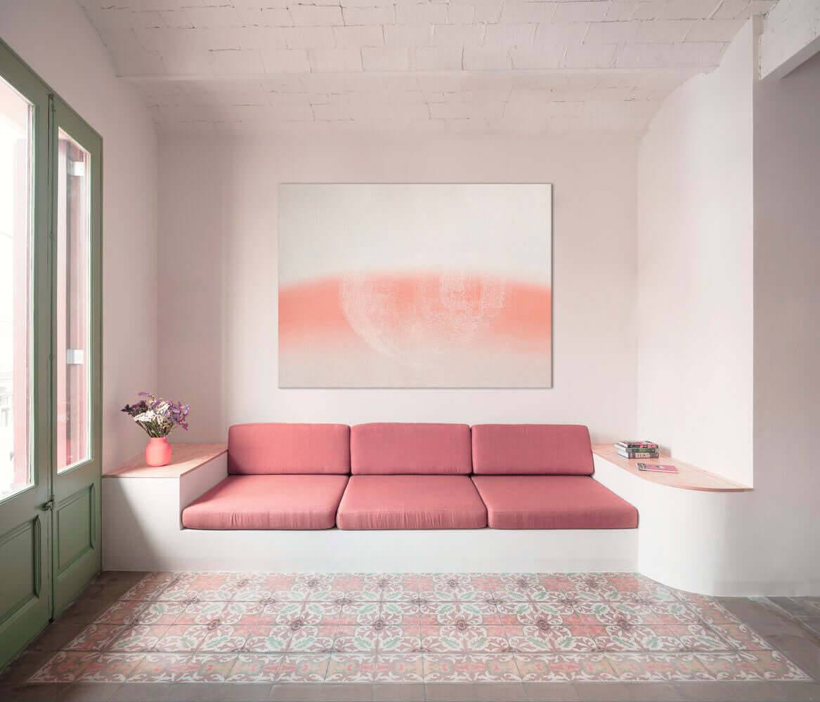 Soft Dune Pink Wall Art
