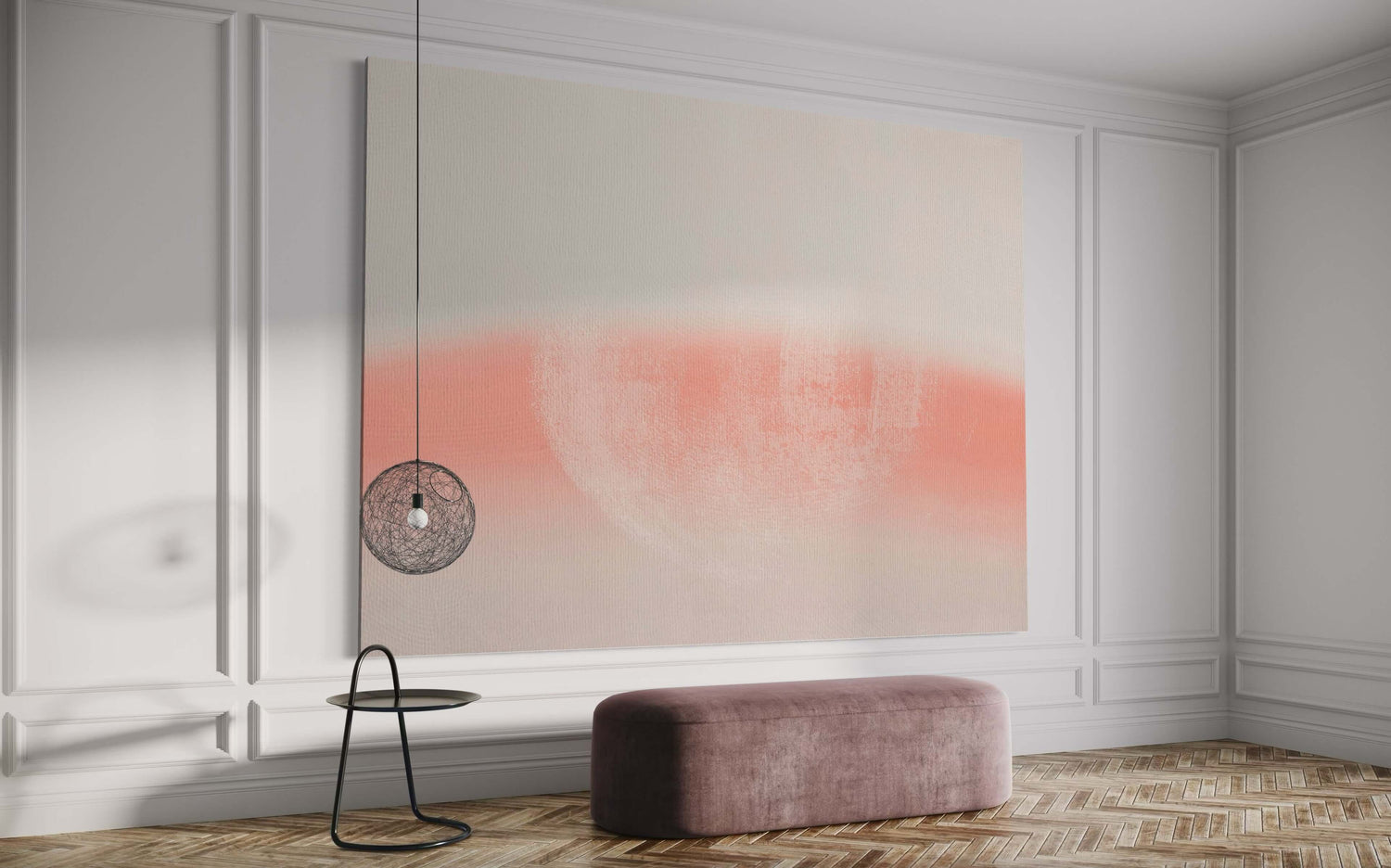 Soft Dune Pink Wall Art