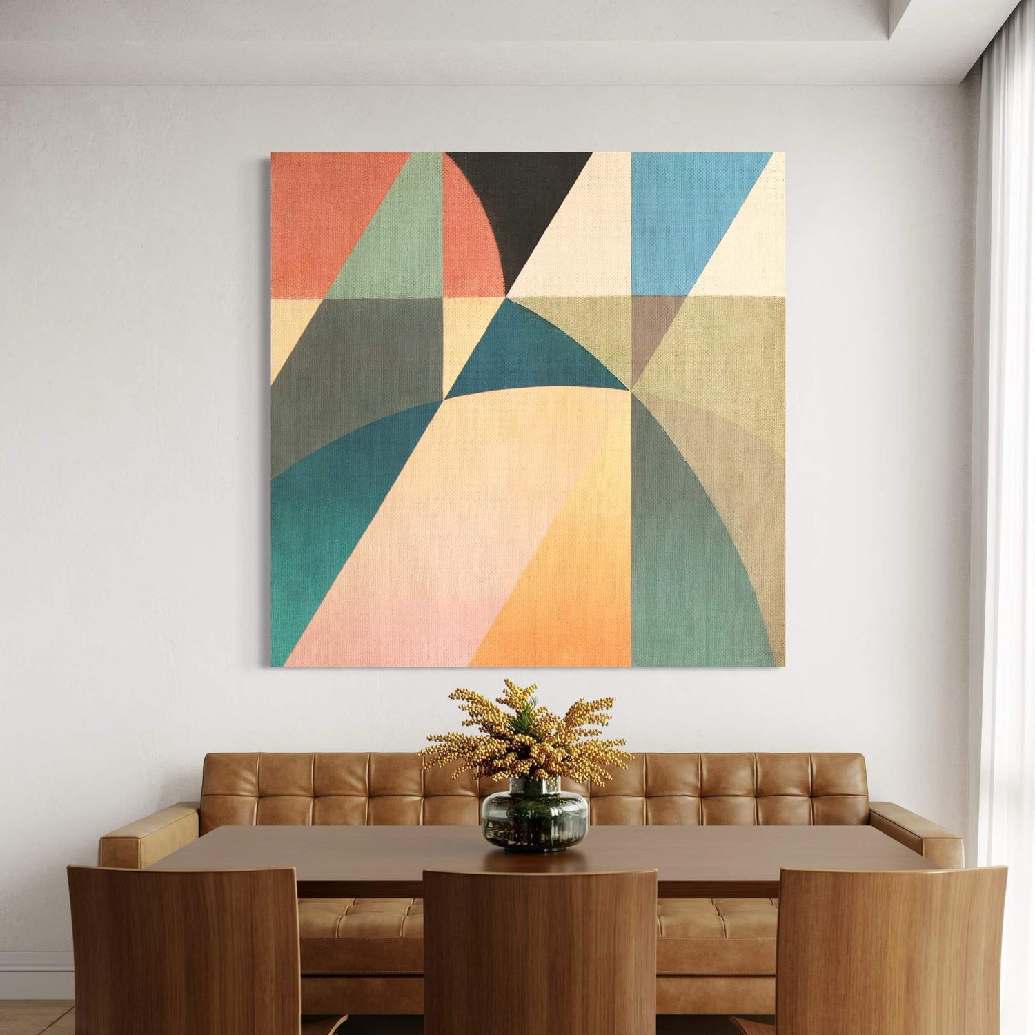Start of Race Geometric Wall Art