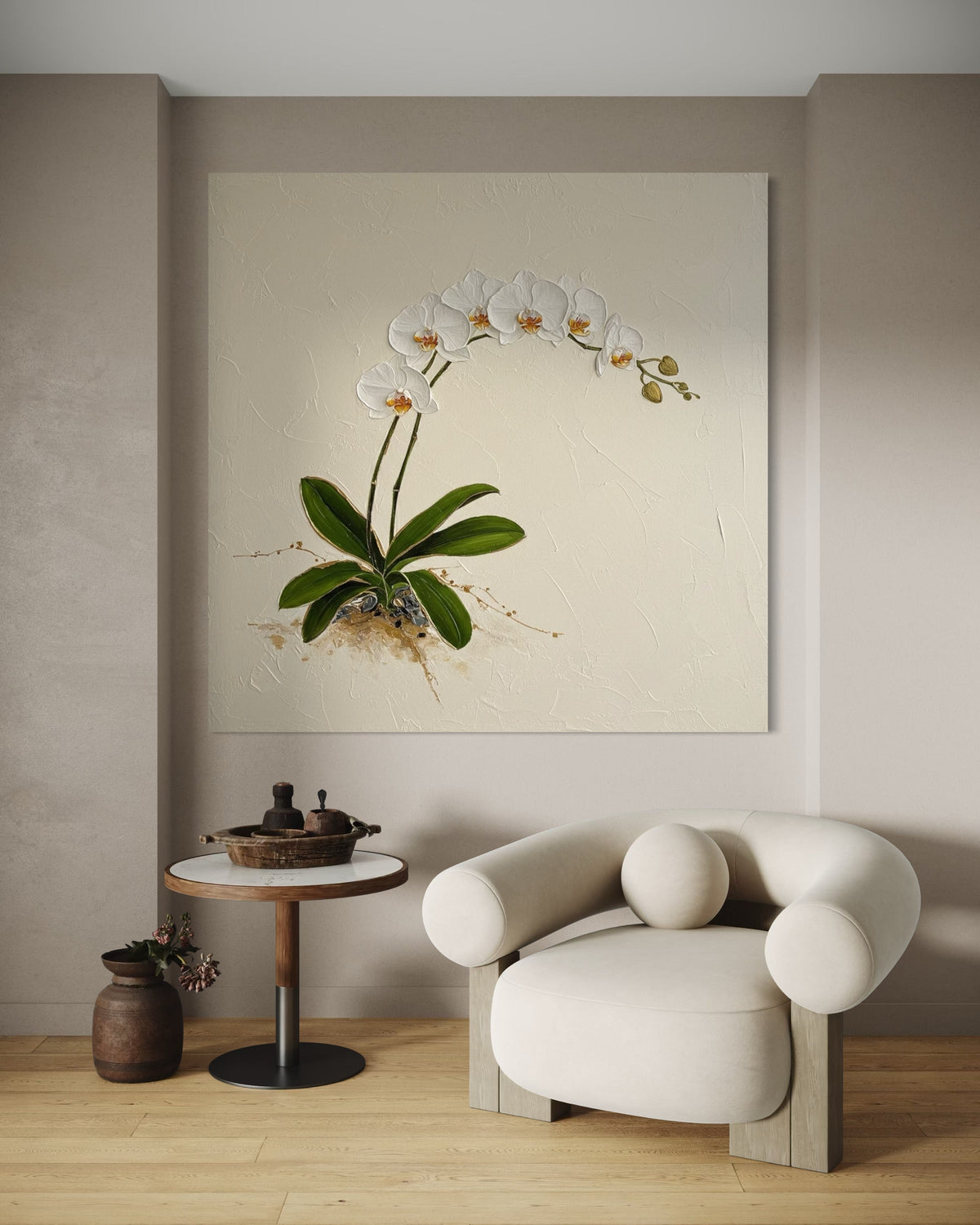 Subtle Grandeur - Hand Painting