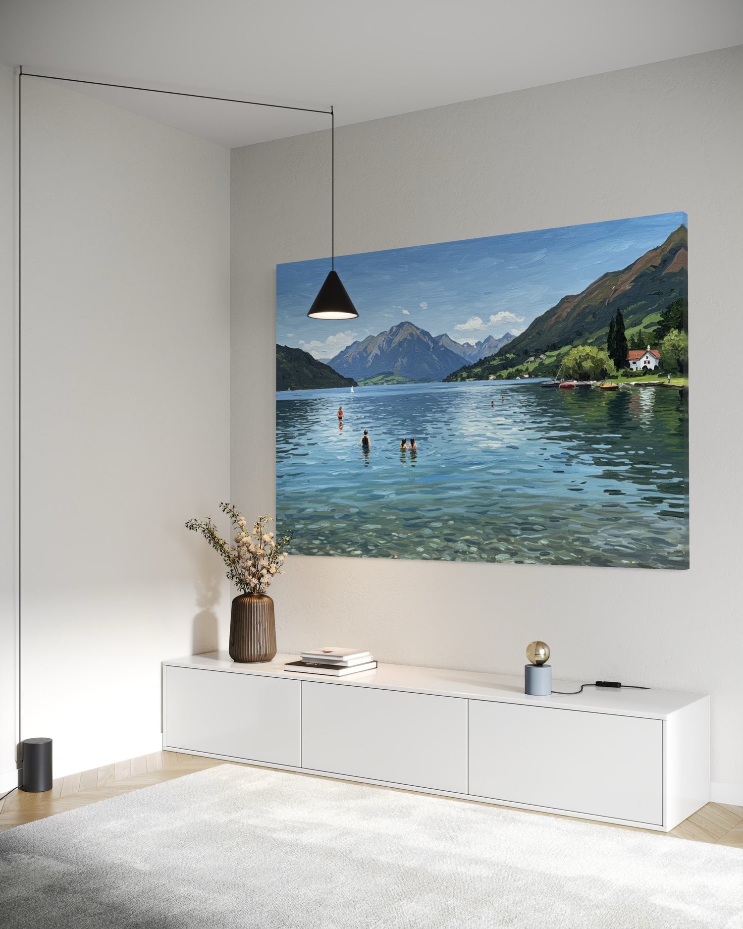 Summer Havens Schimmer Dining Room Wall Art