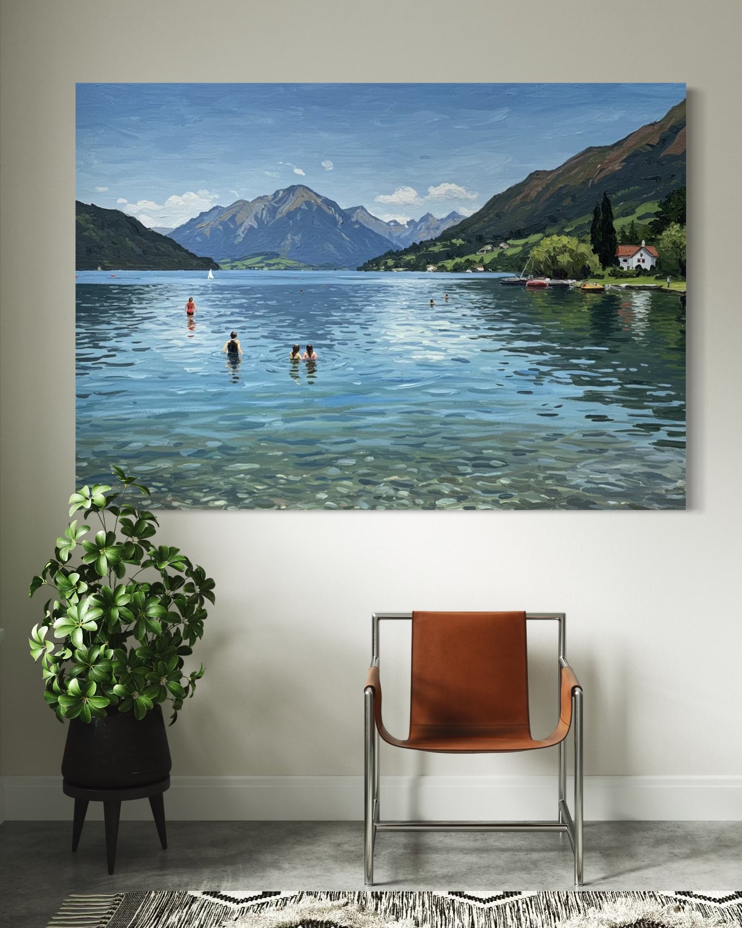 Summer Havens Schimmer Dining Room Wall Art