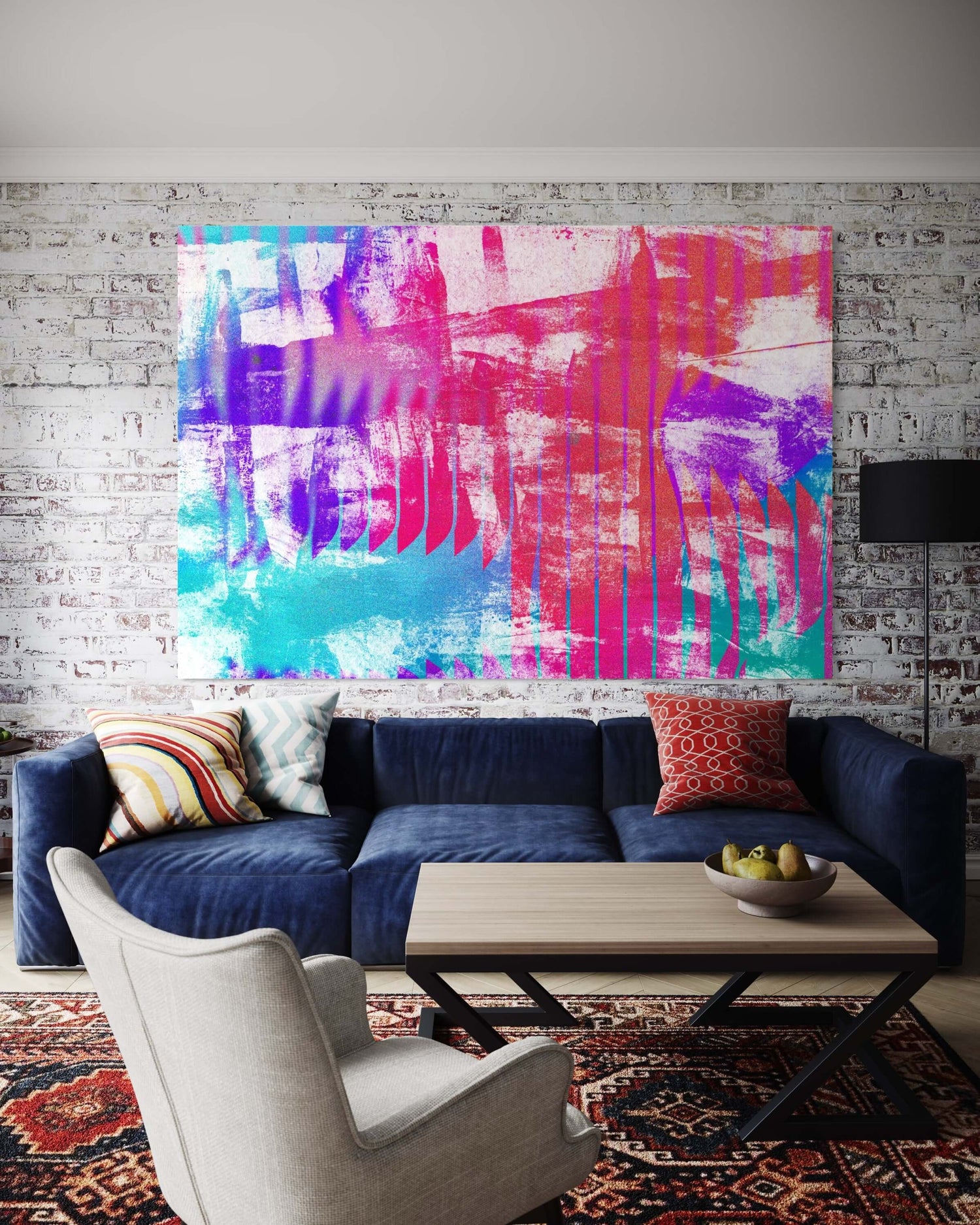 Summer Vybes II Pink Wall Art