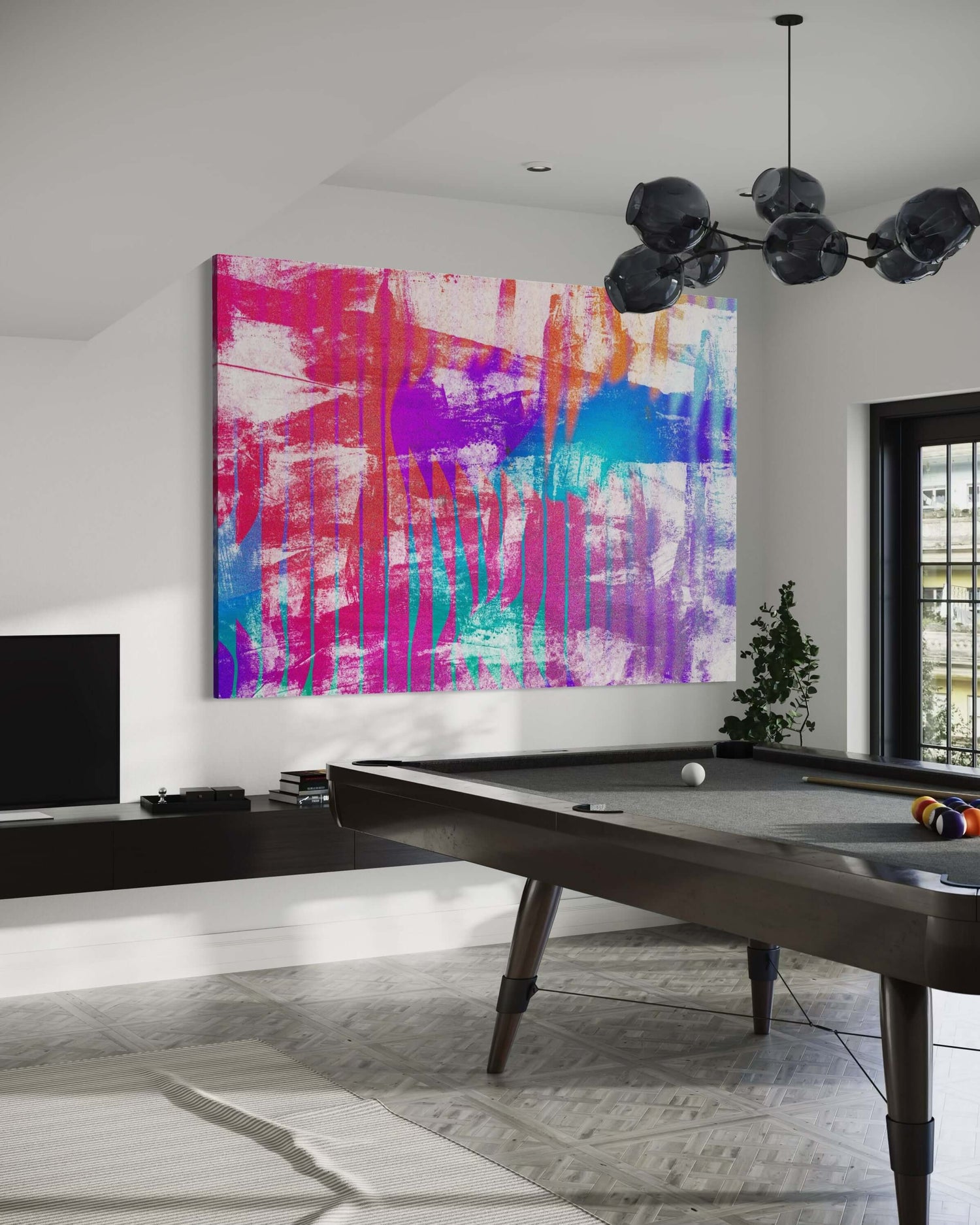 Summer Vybes III Pink Wall Art