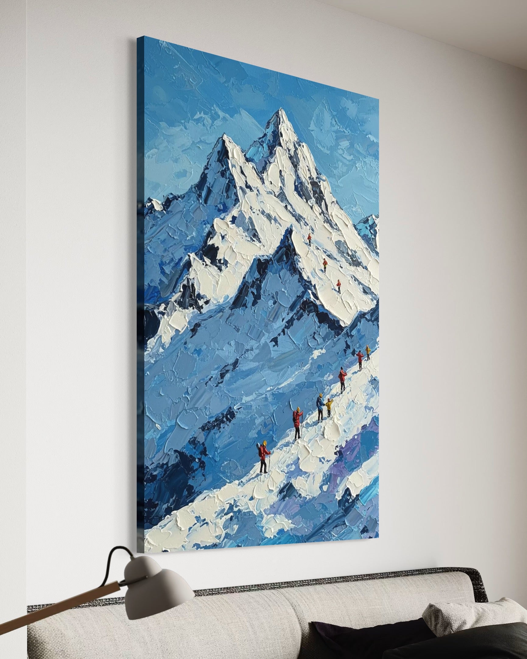 Auf dem Weg zum Gipfel