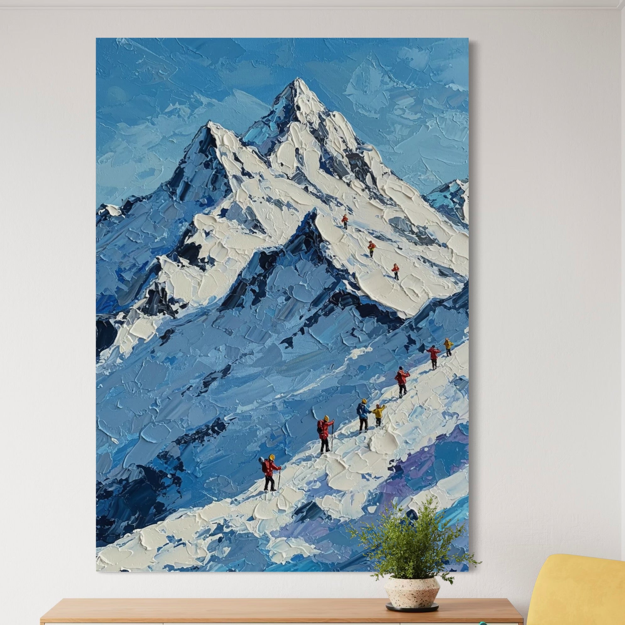 Auf dem Weg zum Gipfel