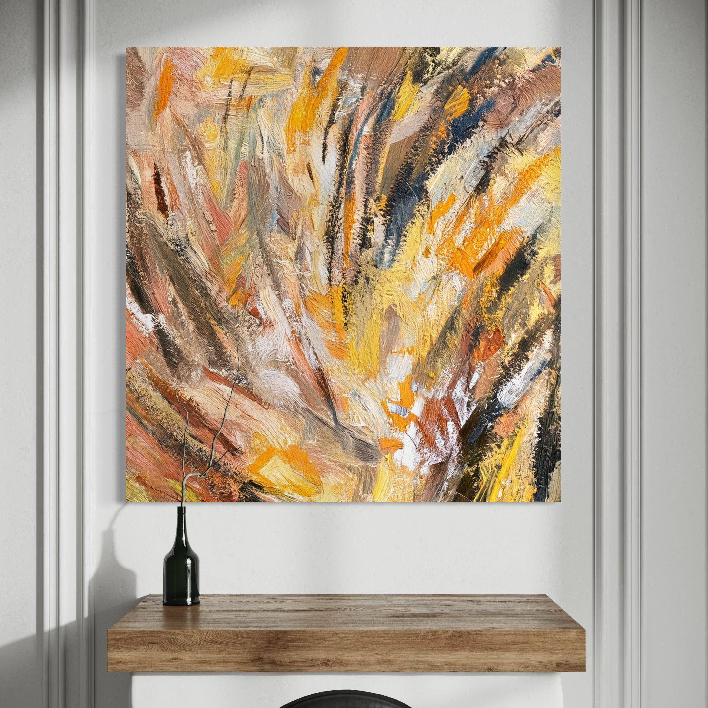 Sunburst Impasto