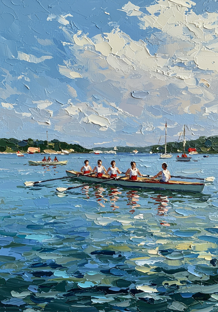 Sync in the Swell - Hand Painting