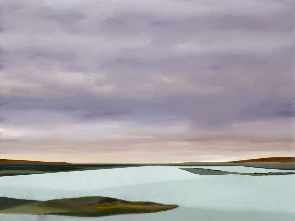 The Lake - Hand Painting