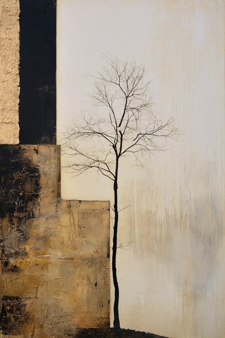 The Lone Black Tree