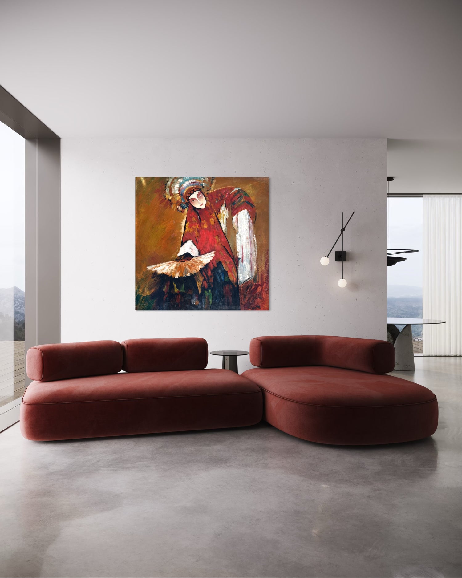 The Spirit of Peking Lounge Wall Art