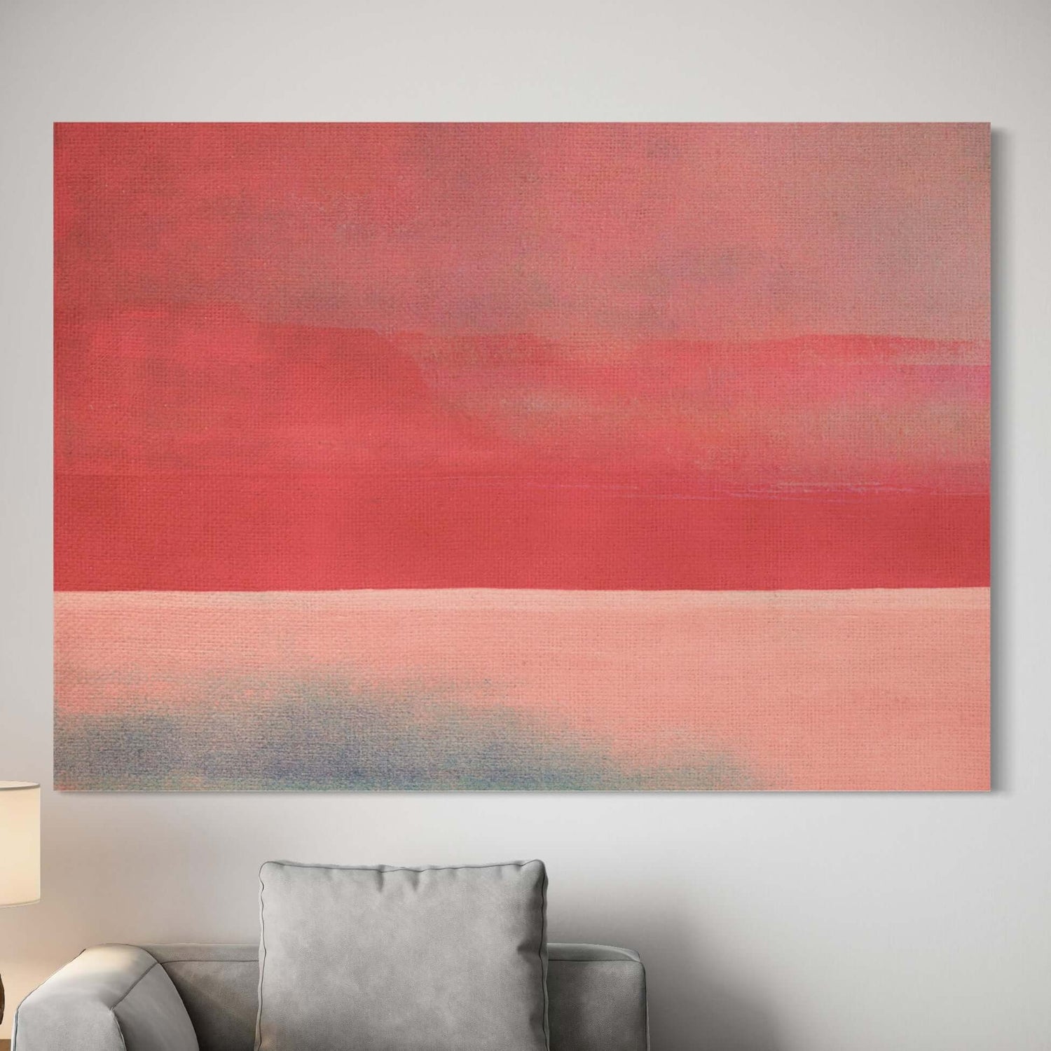 Thin Line 01 Pink Wall Art