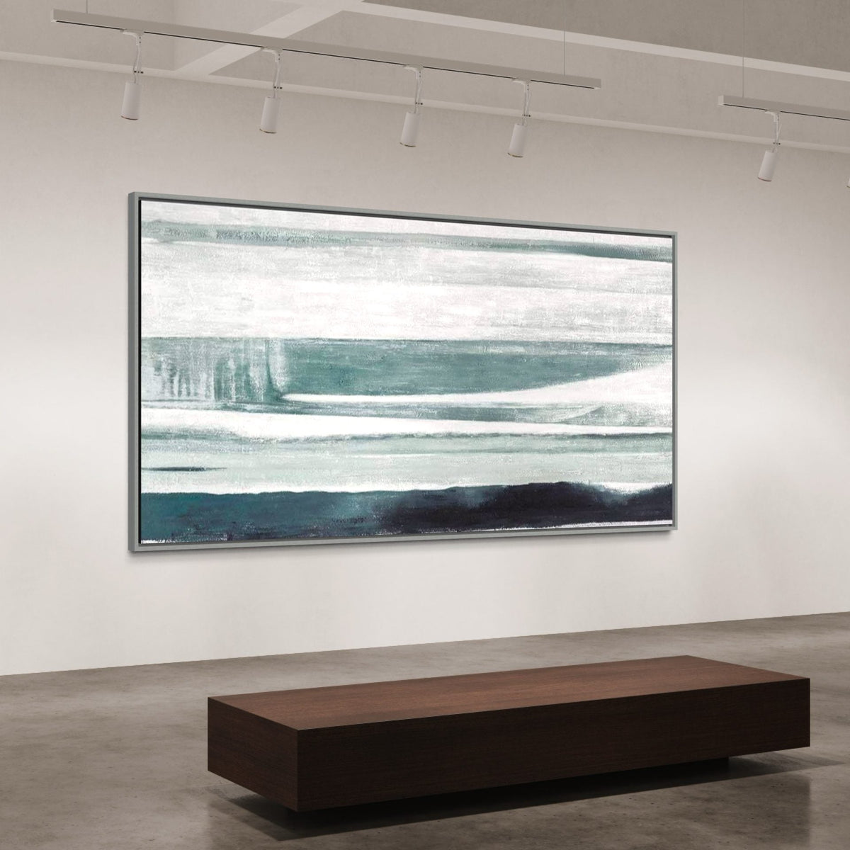 Timeless Sea Breeze - Rolled Canvas / 50x100cm / 20x39’’ - Hand Painting