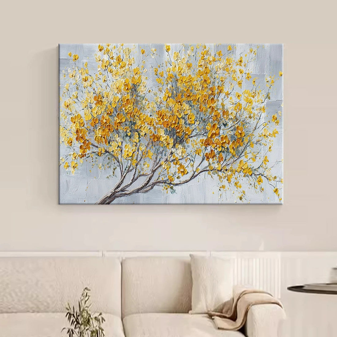 Tree of Gold - Hand Painting