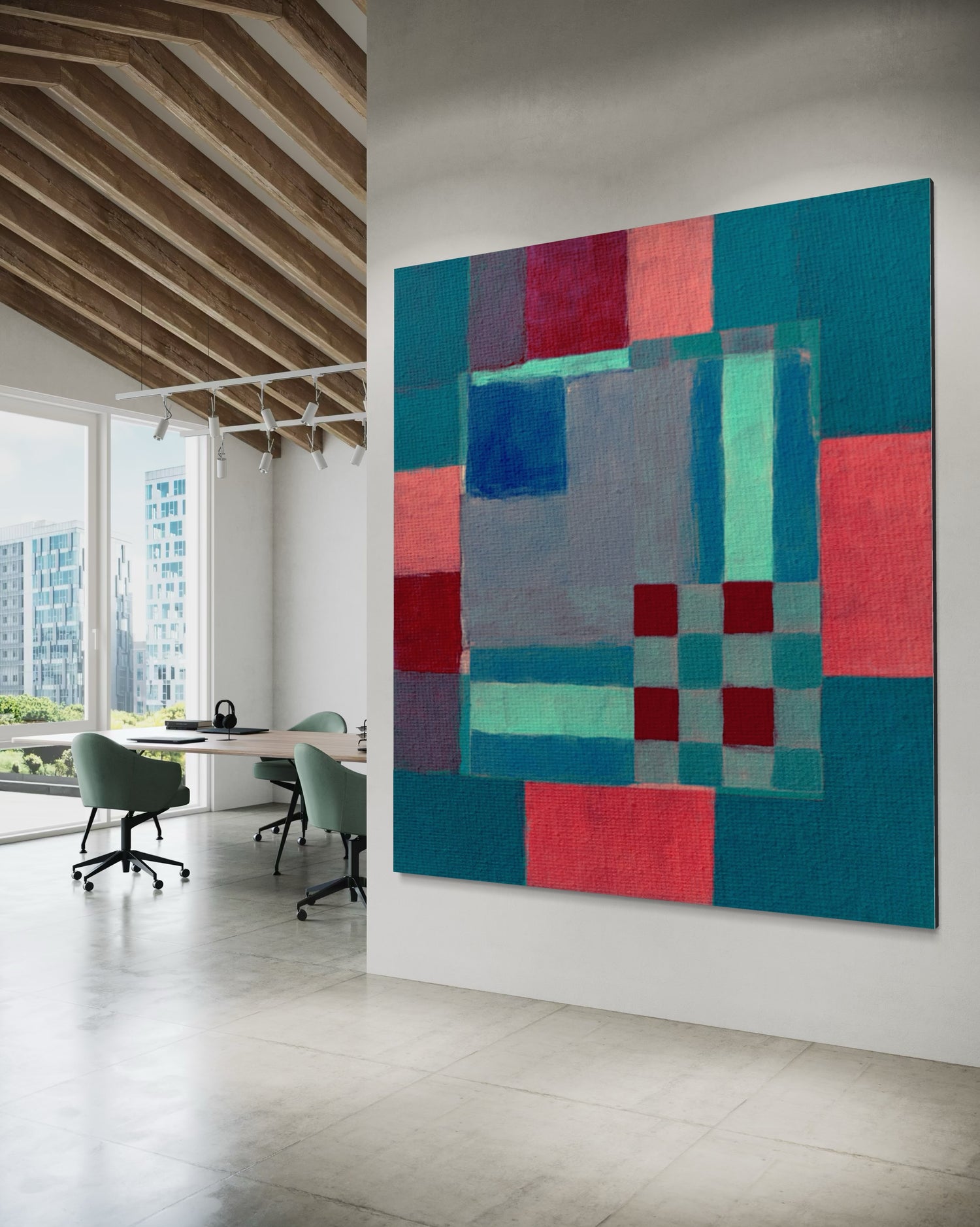 Urban Insersections 4 Dining Room Wall Art
