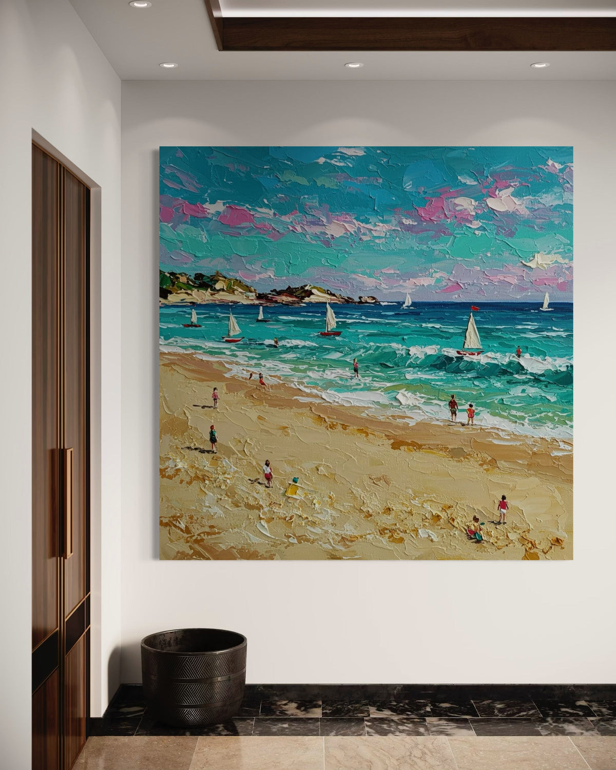 Whispers of the Ocean - Hand Painting