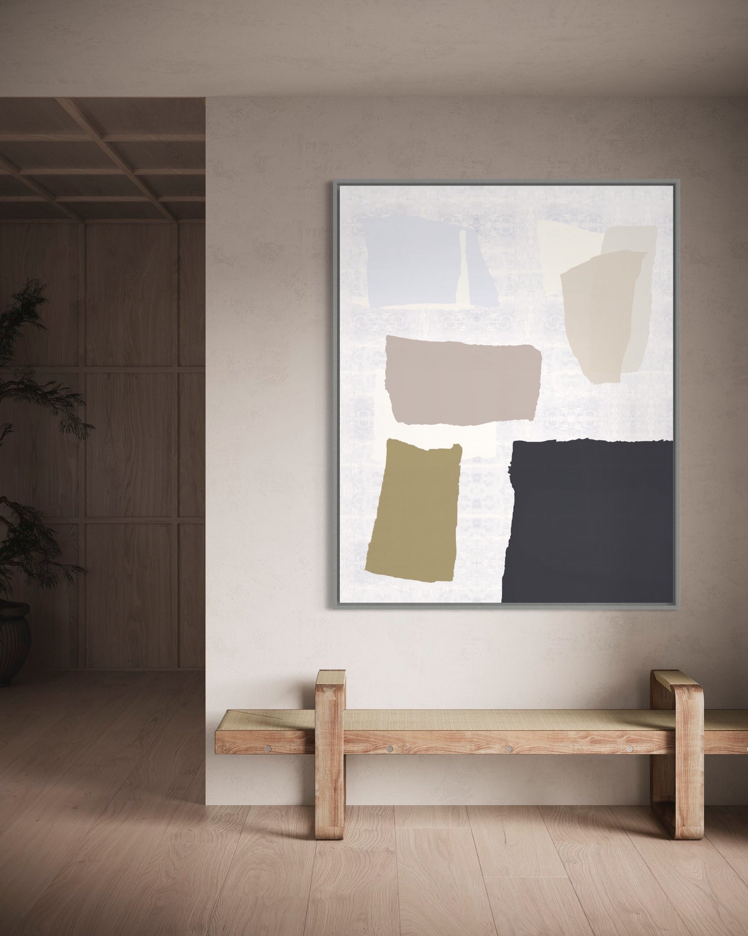 Winter Beach No. 3 Wall Art Download Ingenioso y sereno