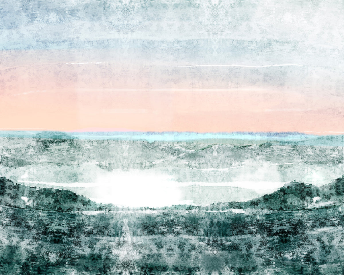 Winter Calf Pasture Beach - Hand Painting