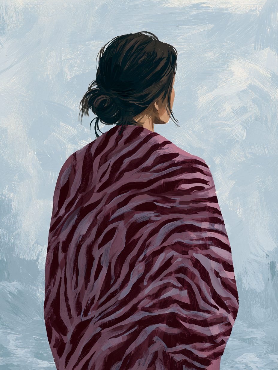 Woman in the Winter Shawl