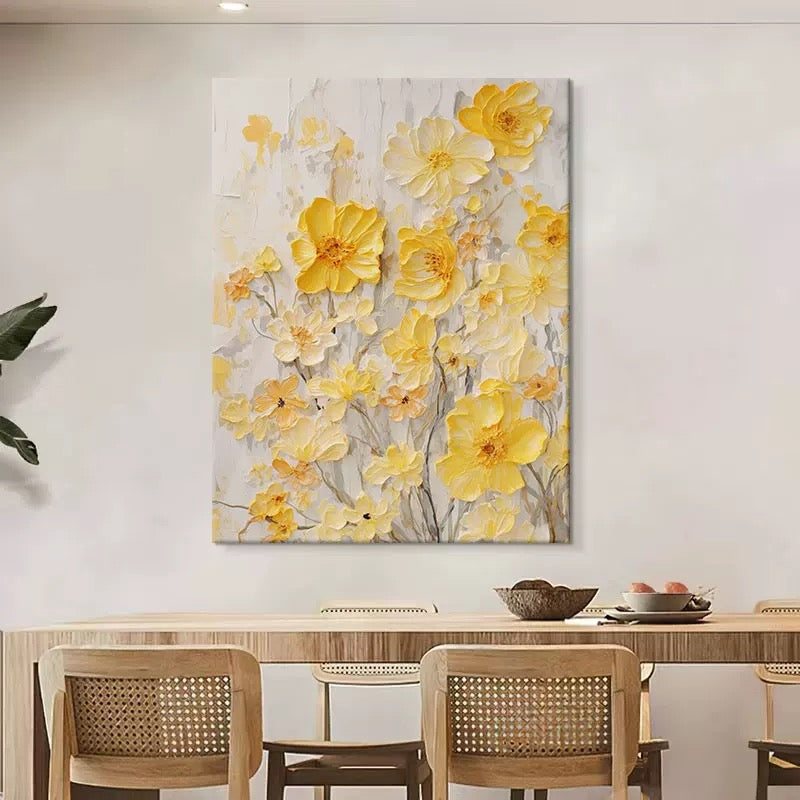 Yellow Reverie - Hand Painting