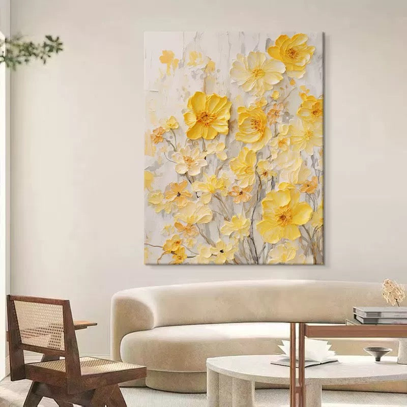 Yellow Reverie - Hand Painting