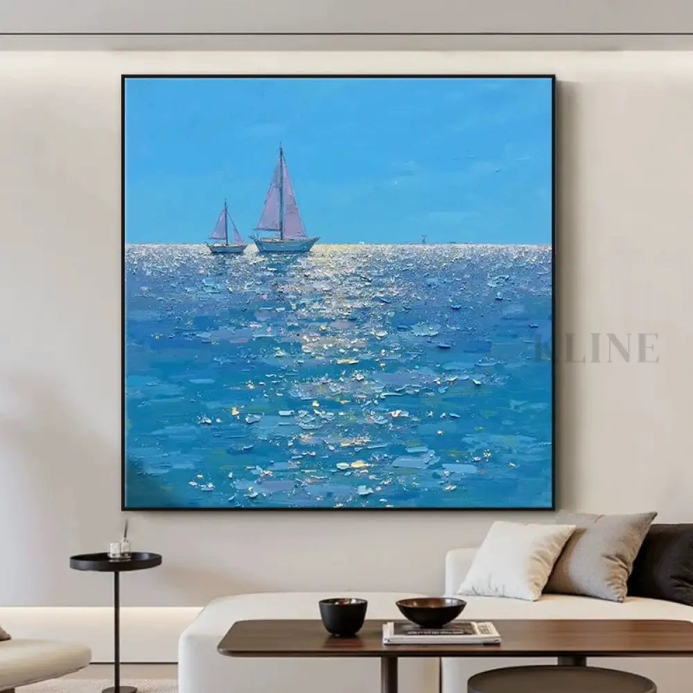 A Moment That Doesn’t Move - Hand Painting