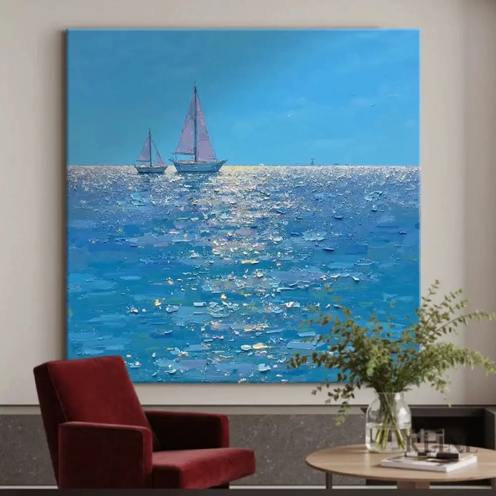 A Moment That Doesn’t Move - Hand Painting