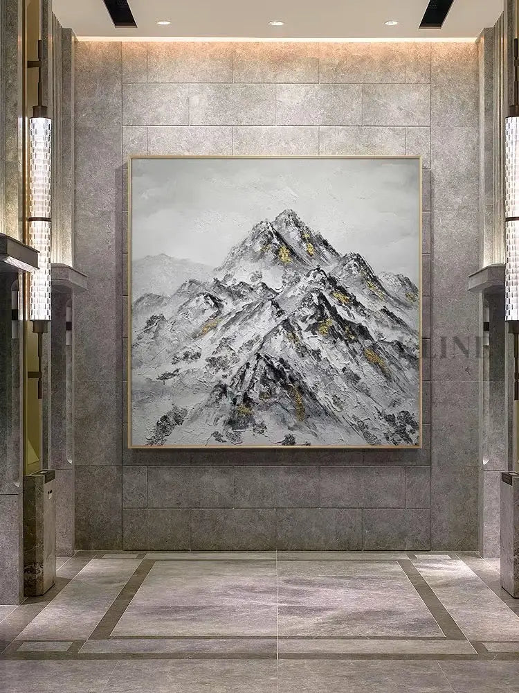 A Soul Goes Up There - Hand Painting