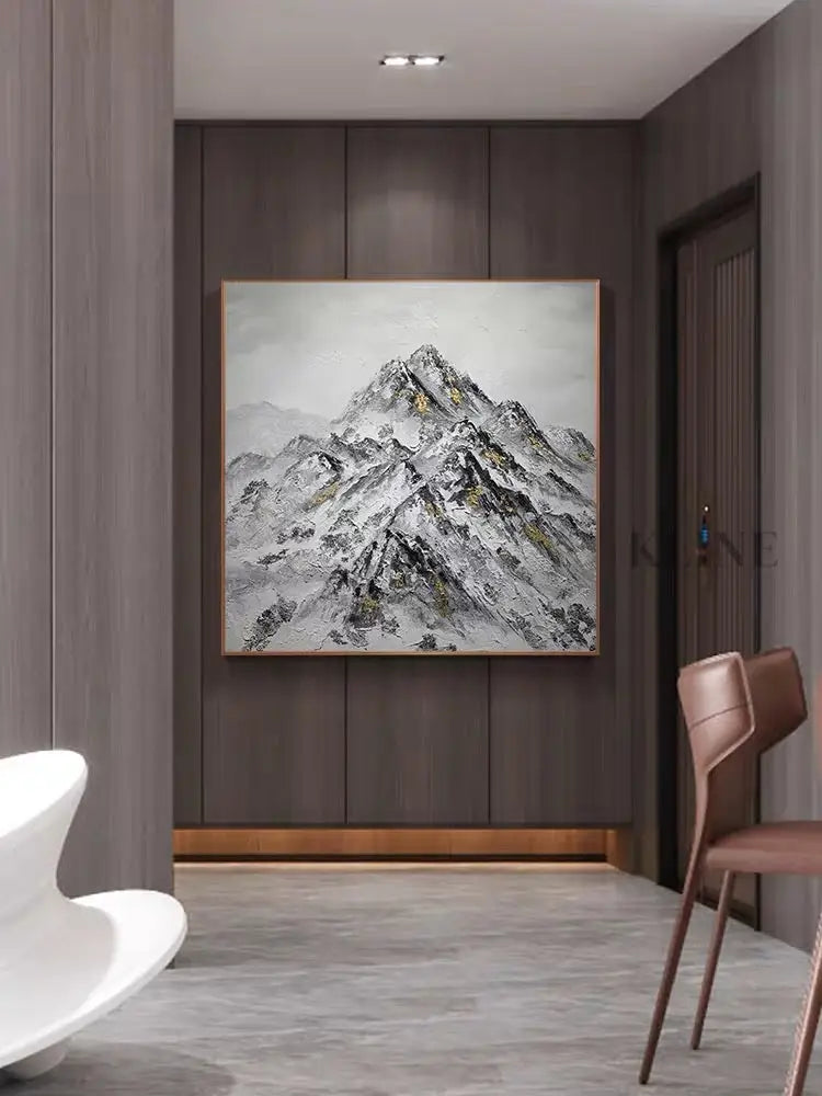 A Soul Goes Up There - Hand Painting