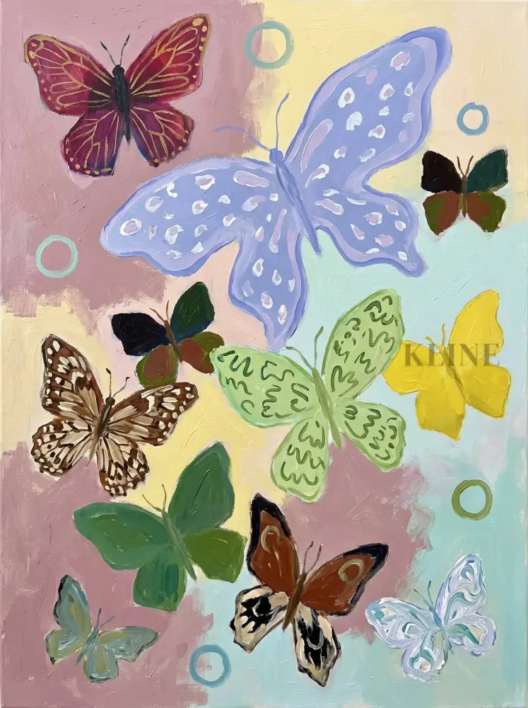 A Thousand Wings 2 - Hand Painting