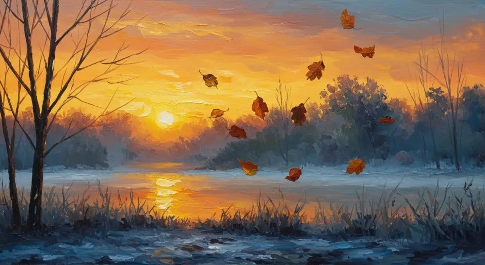 A Winter Awakening - Hand Painting