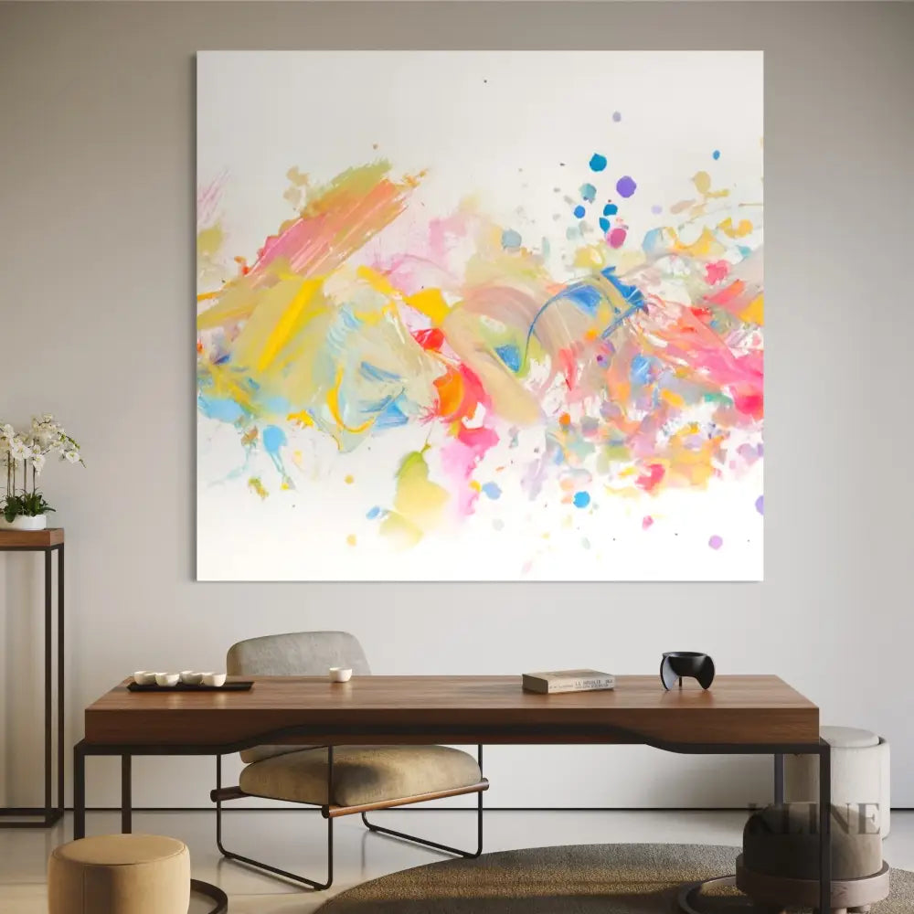 Abstract Ebullience - Hand Painting