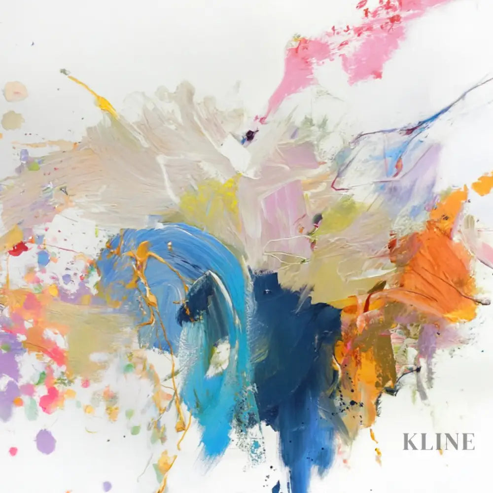 Abstract Flourish - Hand Painting