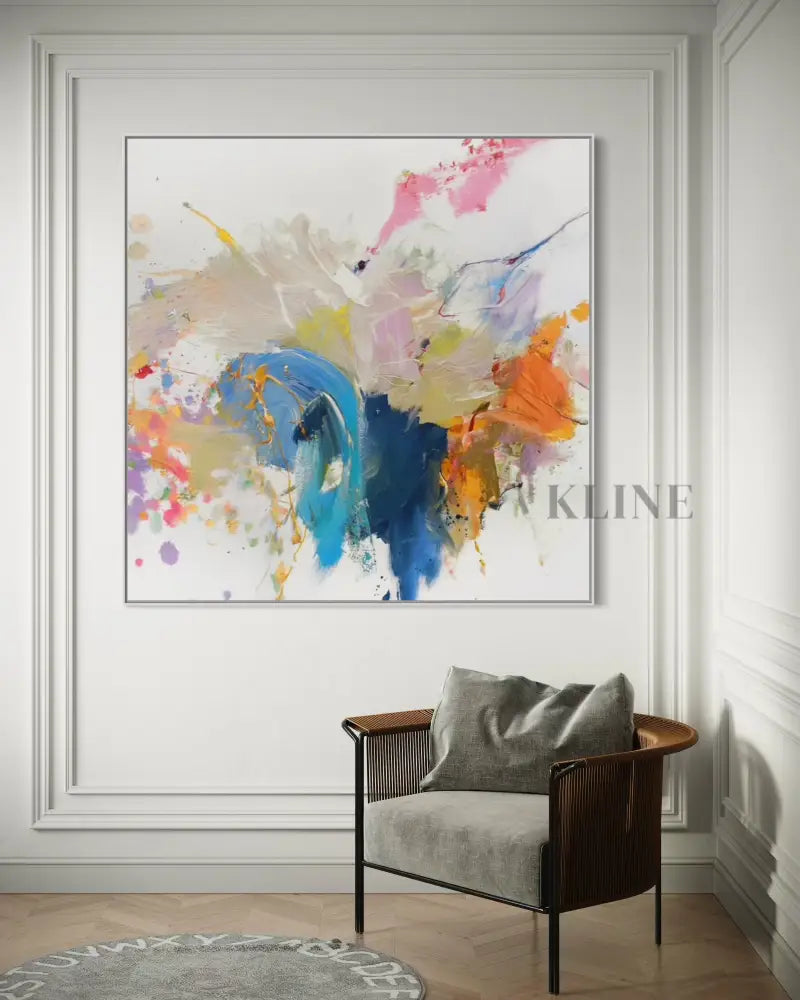 Abstract Flourish - Hand Painting