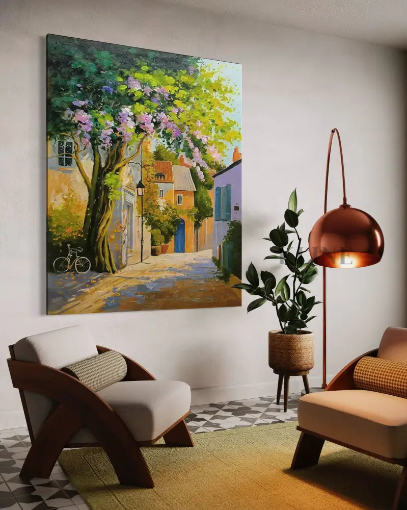 Afternoons in Provence - Hand Painting