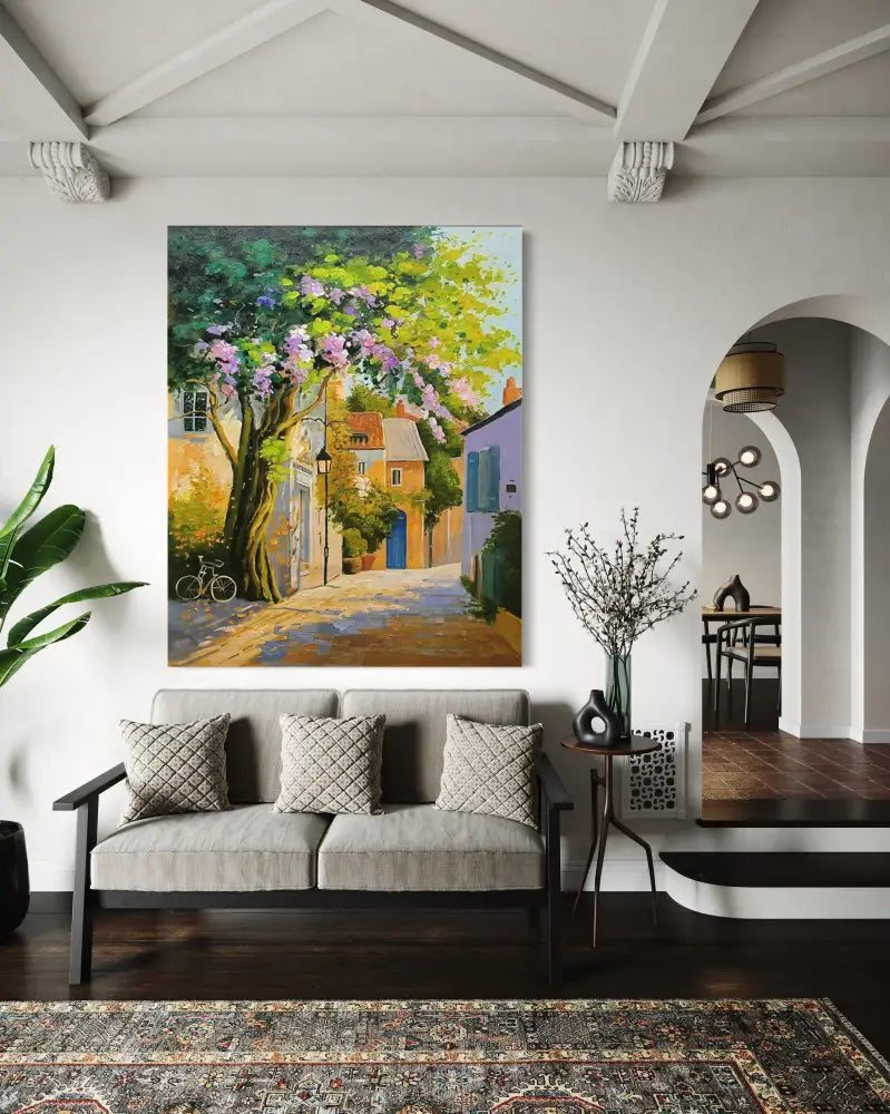 Afternoons in Provence - Hand Painting